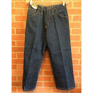 Vintage Smith's Boys Baggy Loose Jeans for Work or Play Tailor Made Pockets Size